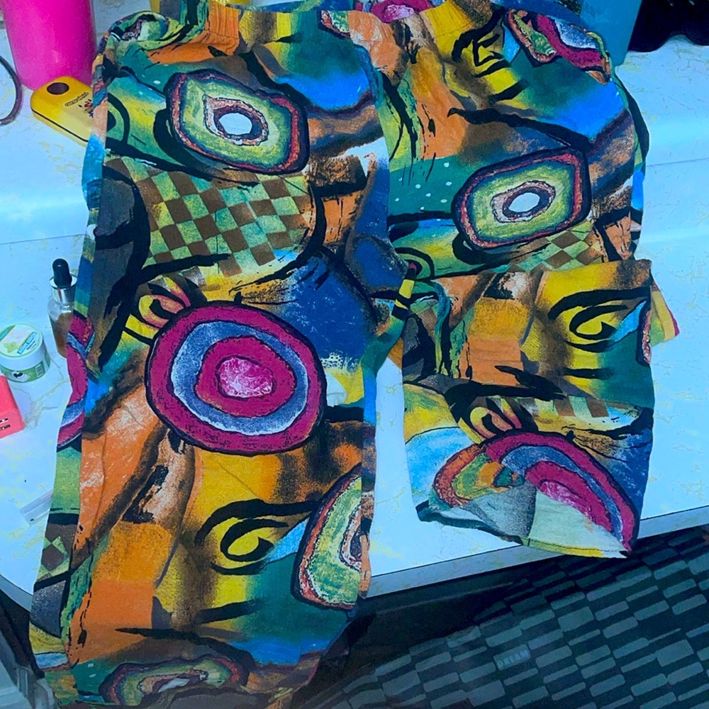 Harem Pants
Colorful Eclectic 
Medium
